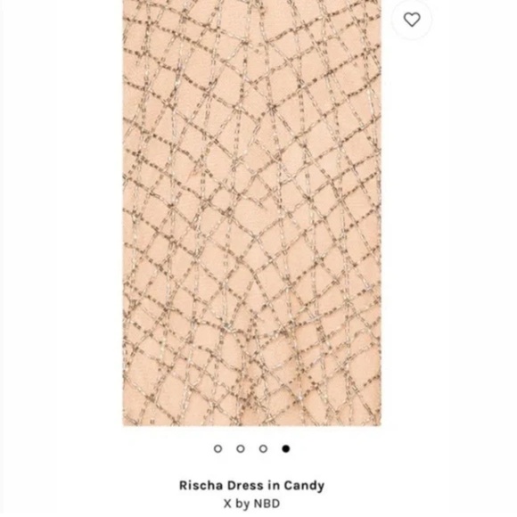 NEW Rischa Sequin V-Neck Cocktail Mini Dress in Candy Size XS - Picture 4 of 4